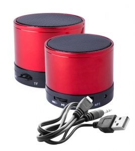 "Martins" bluetooth speaker-red-������